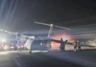 Avião da Air Canada enfrenta problemas no trem de pouso e pega fogo durante aterrissagem em Halifax