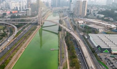 Governo de SP inicia bombeamento no Rio Pinheiros para combater proliferação de algas