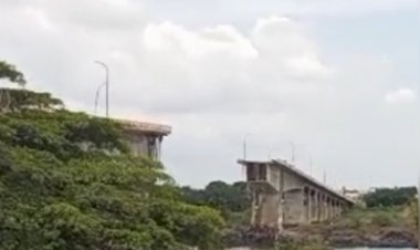 Ponte do Estreito desaba na divisa entre Tocantins e Maranhão