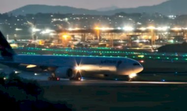 AVIÃO DA LATAM ABORTA DECOLAGEM EM GUARULHOS APÓS ALERTA NO MOTOR