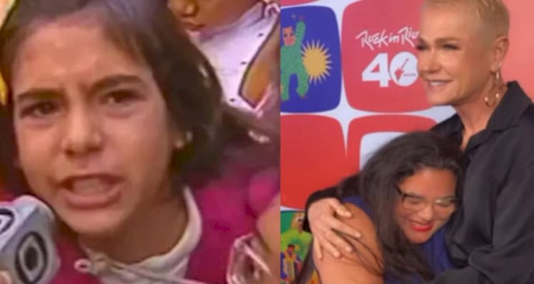 Que 'Xou da Xuxa' é esse? Fã que virou meme finalmente conhece a rainha dos baixinhos no Rock in Rio