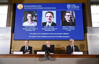 Nobel de Economia 2024 Vai Para Acemoglu, Johnson e Robinson por Estudo sobre a Prosperidade e Desigualdade entre Nações