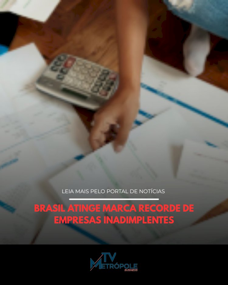 BRASIL ATINGE MARCA RECORDE DE EMPRESAS INADIMPLENTES