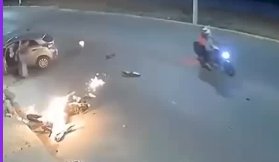 COLISÃO VIOLENT4 EM SETE LAGOAS (MG)