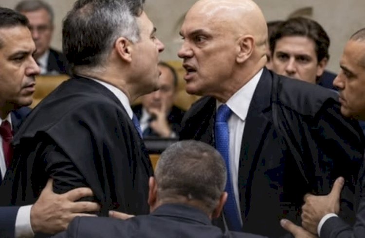 Moraes e Mendonça protagonizam forte discussão no STF